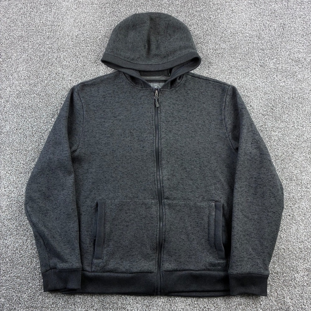 Gramicci Hoodie Mens XL Dark Gray Recycled Polyester Full Zip Outdoor Hiking